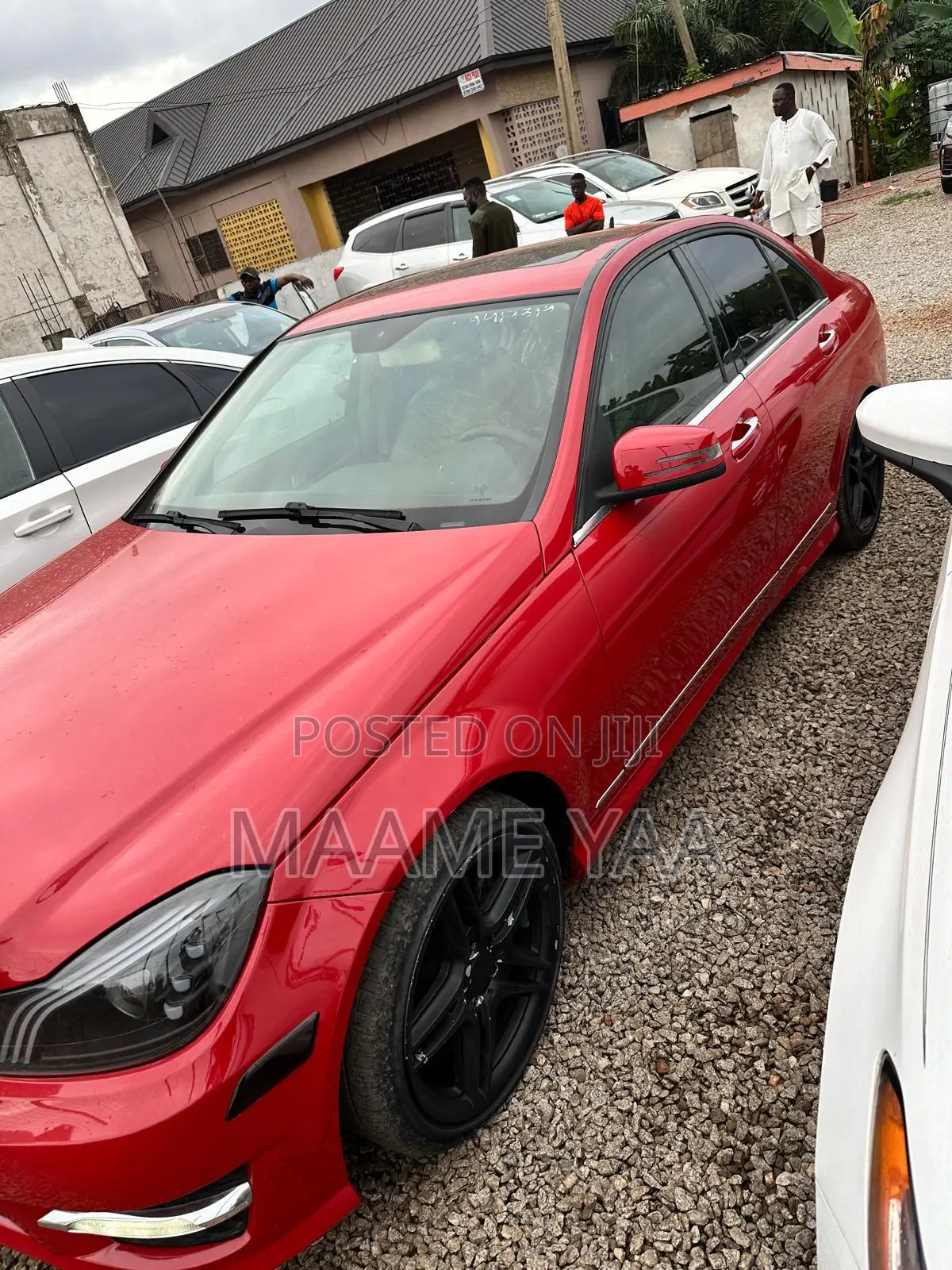 Mercedes-Benz C250 2014 Red