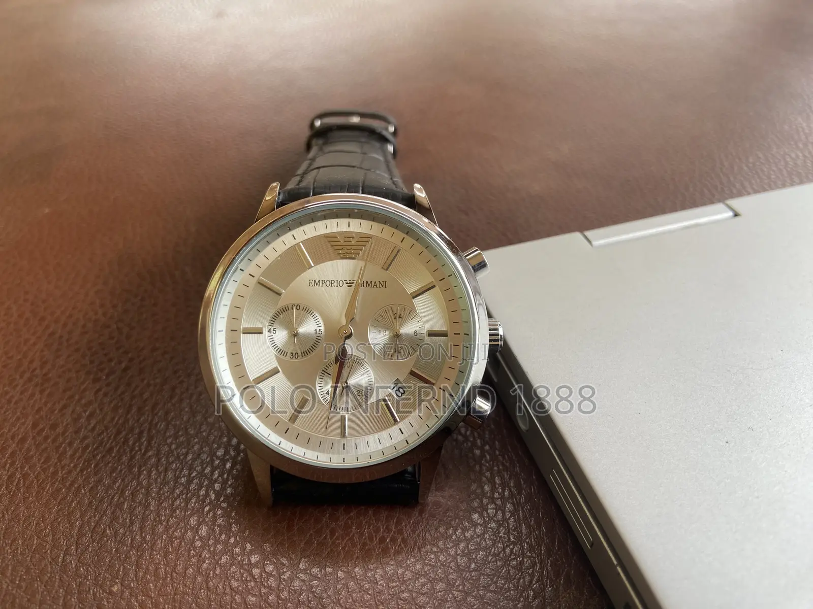 Armani Leather Watch