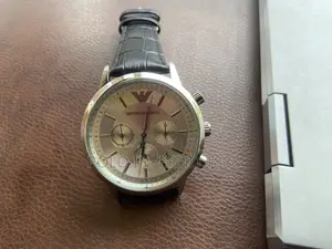 Armani Leather Watch