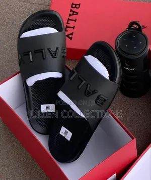 Bally Man Og Slides Green and Black