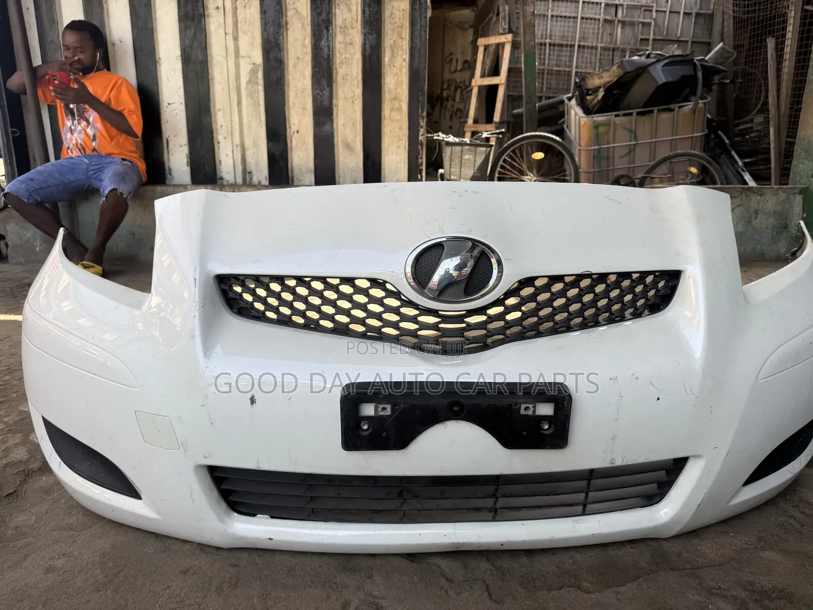 Toyota Vitz 2009 Front Bumper