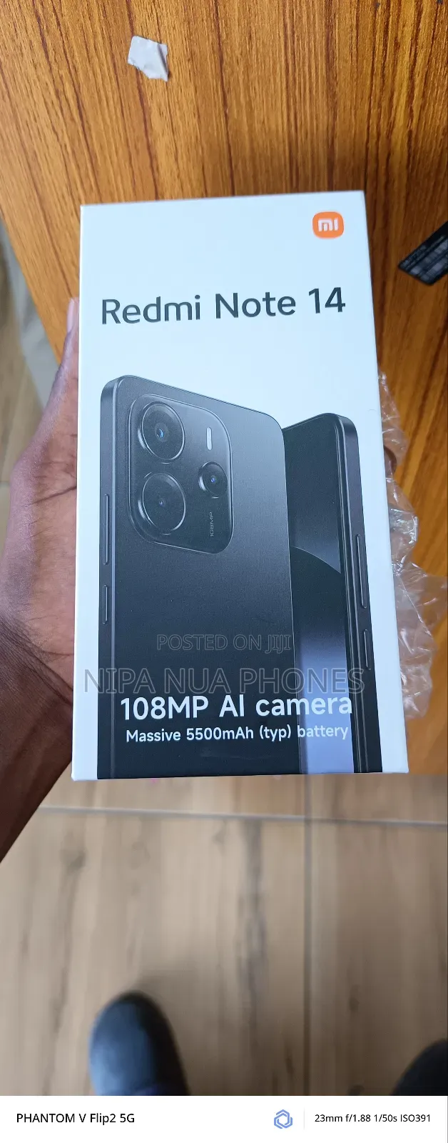 New Xiaomi Redmi Note 14 4G 128 GB Black