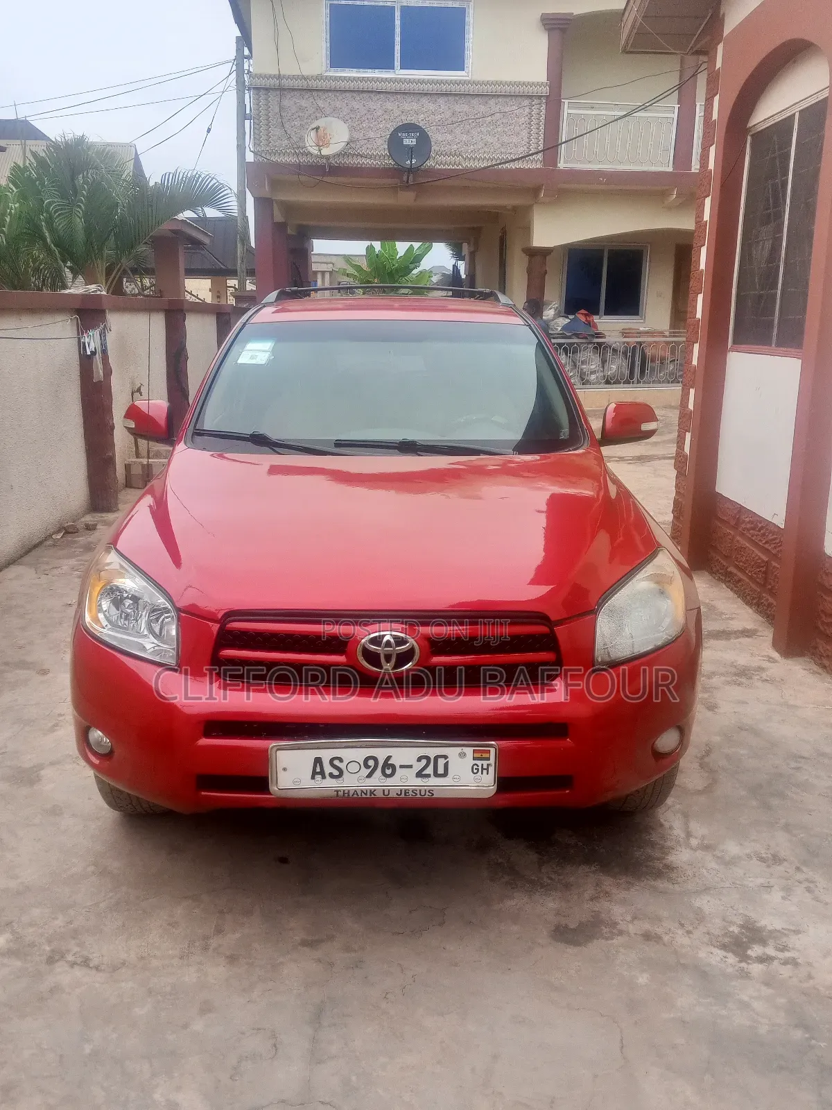 Toyota RAV4 2.4 2008 Red