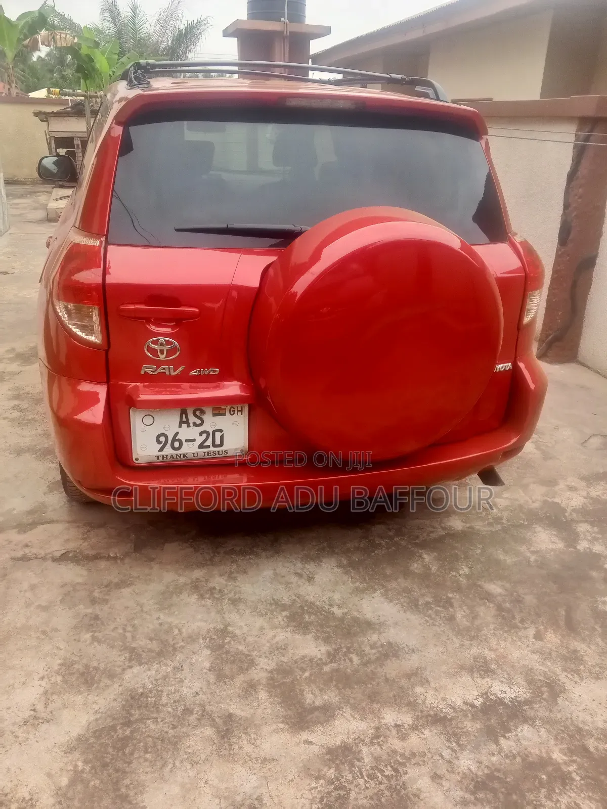 Toyota RAV4 2.4 2008 Red