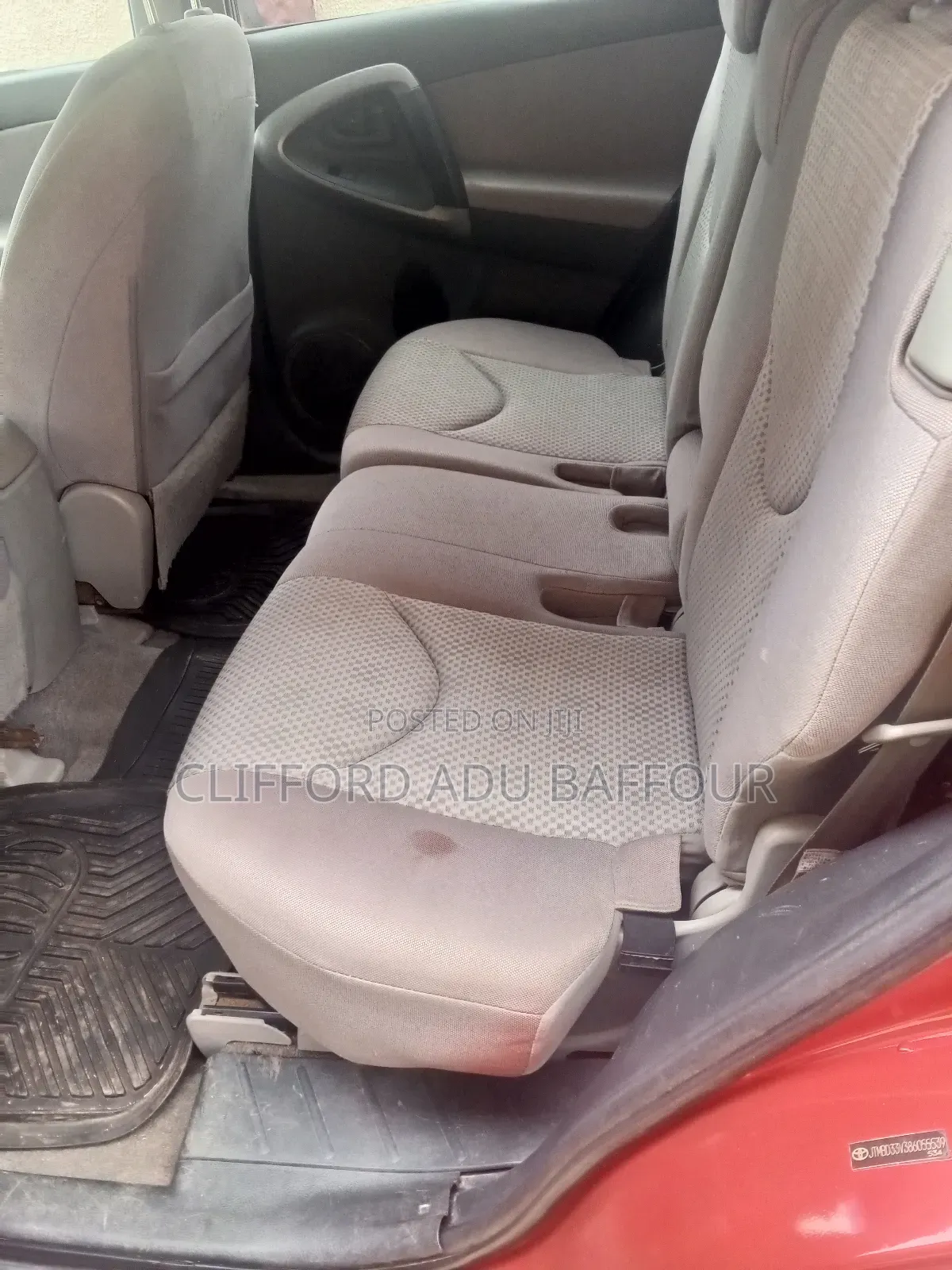 Toyota RAV4 2.4 2008 Red