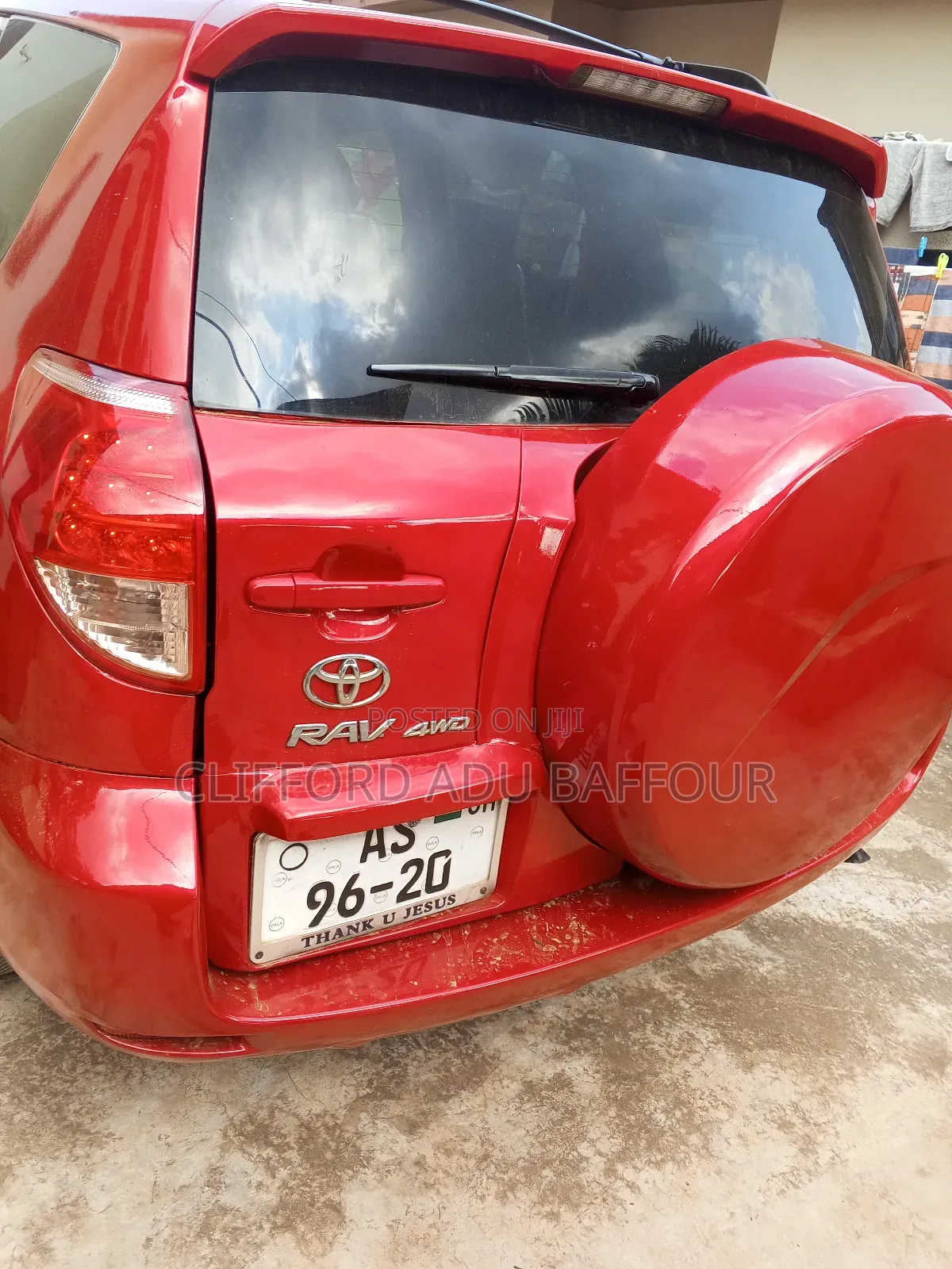 Toyota RAV4 2.4 2008 Red