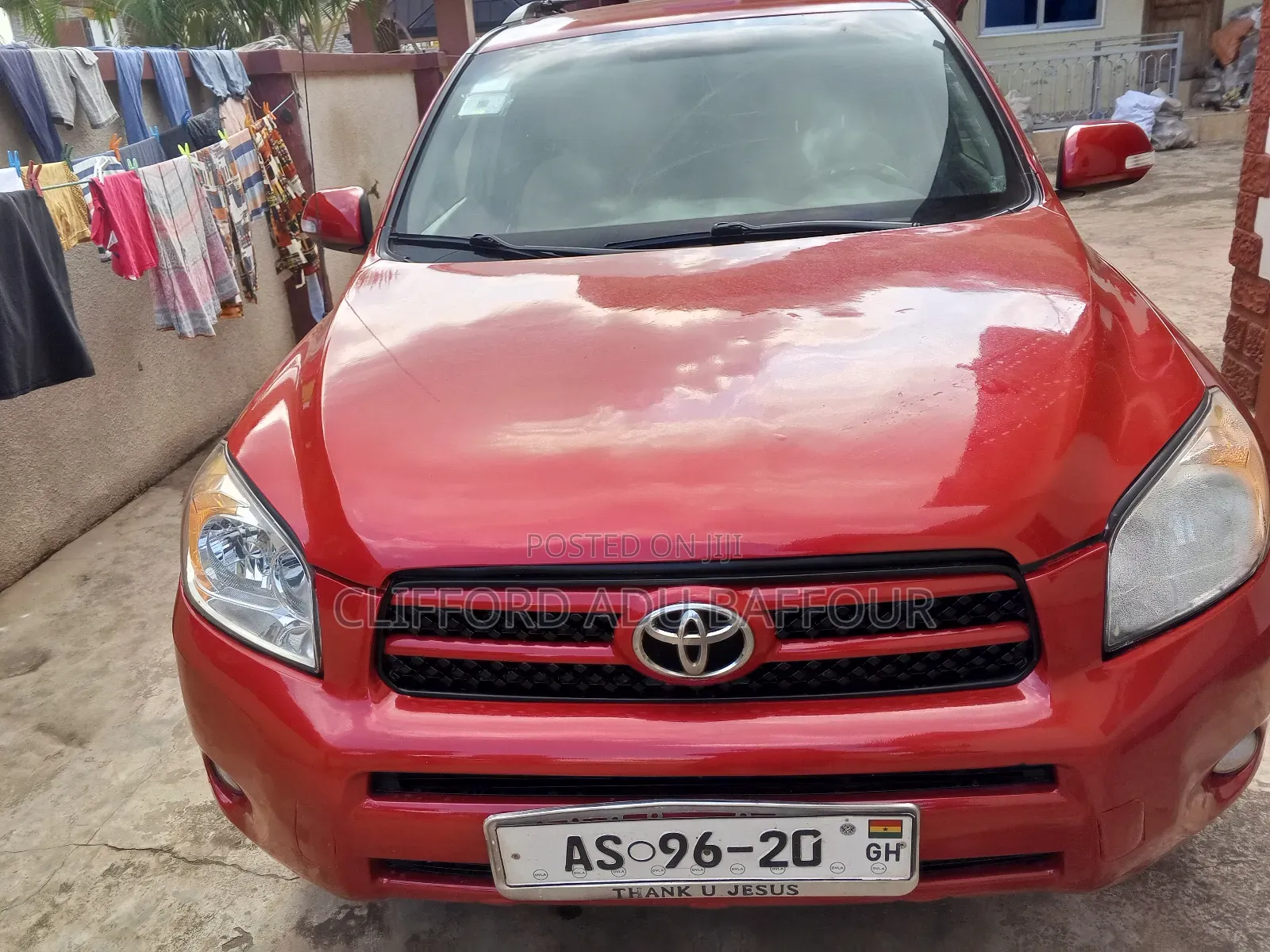 Toyota RAV4 2.4 2008 Red