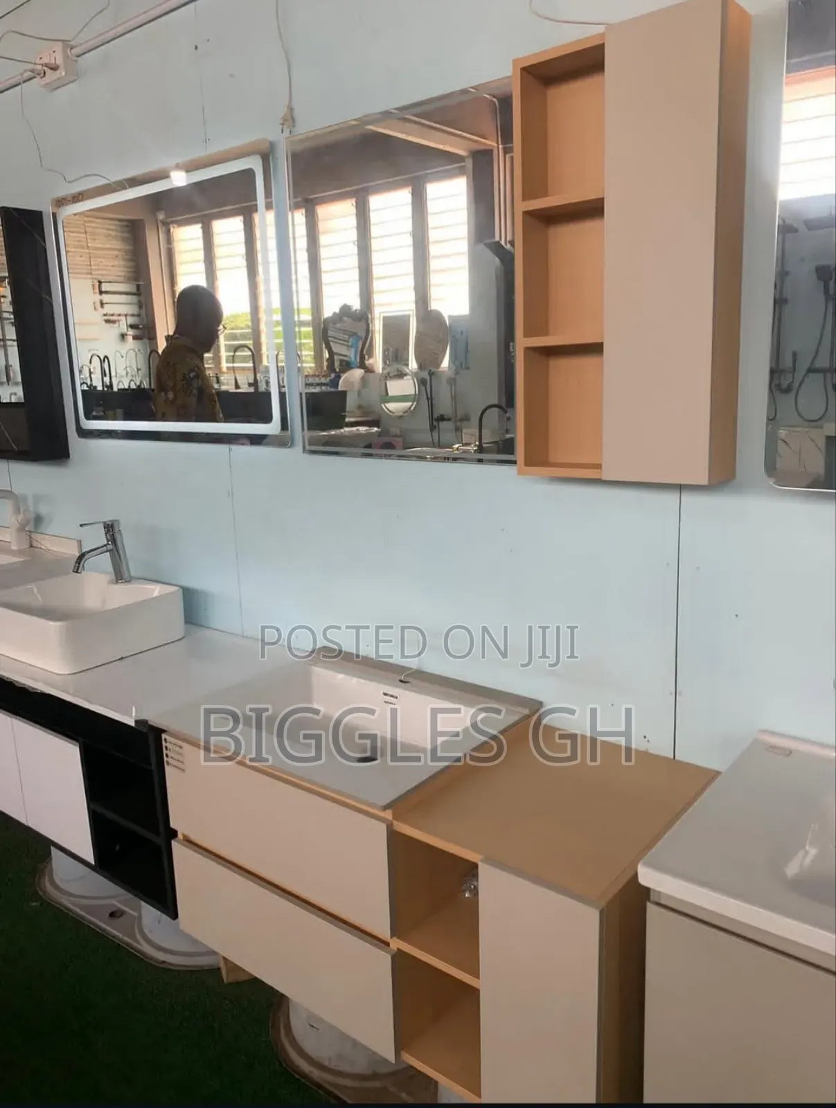 Cabinet Basin With Led Mirror-100cm