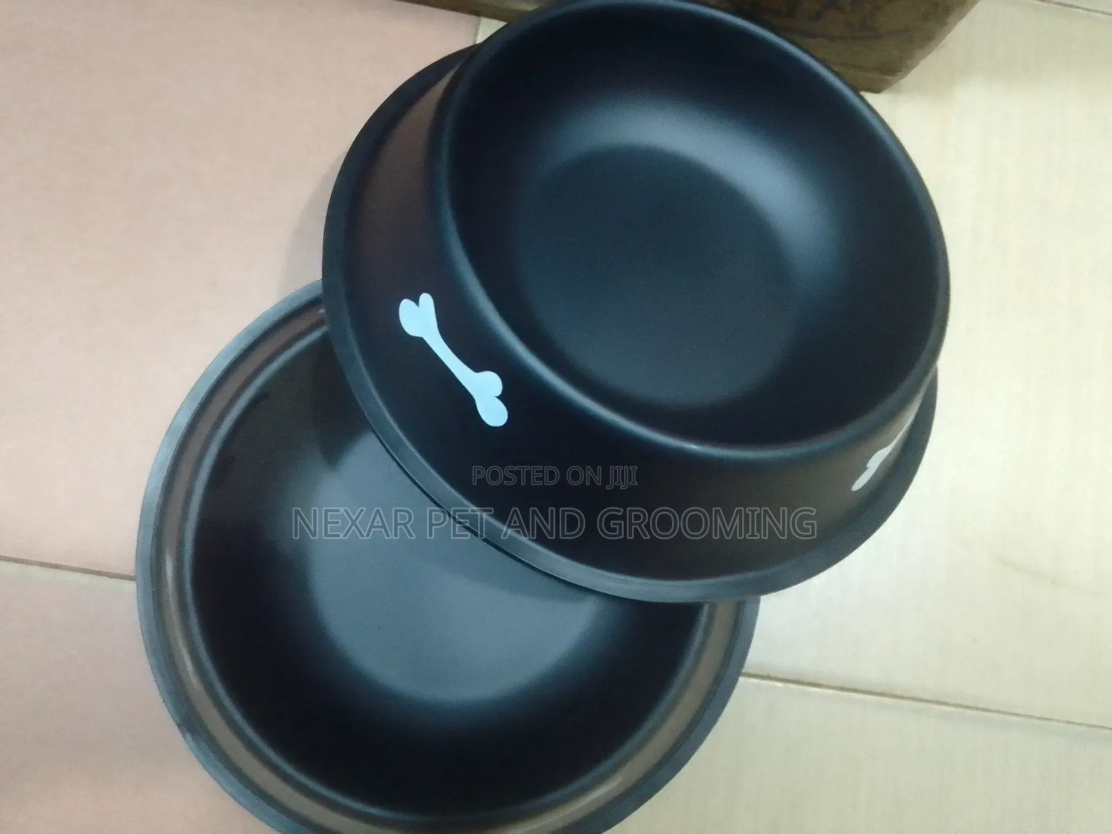 Dog Eating Bowl Stainless Steel Pet Bowl Medium Size