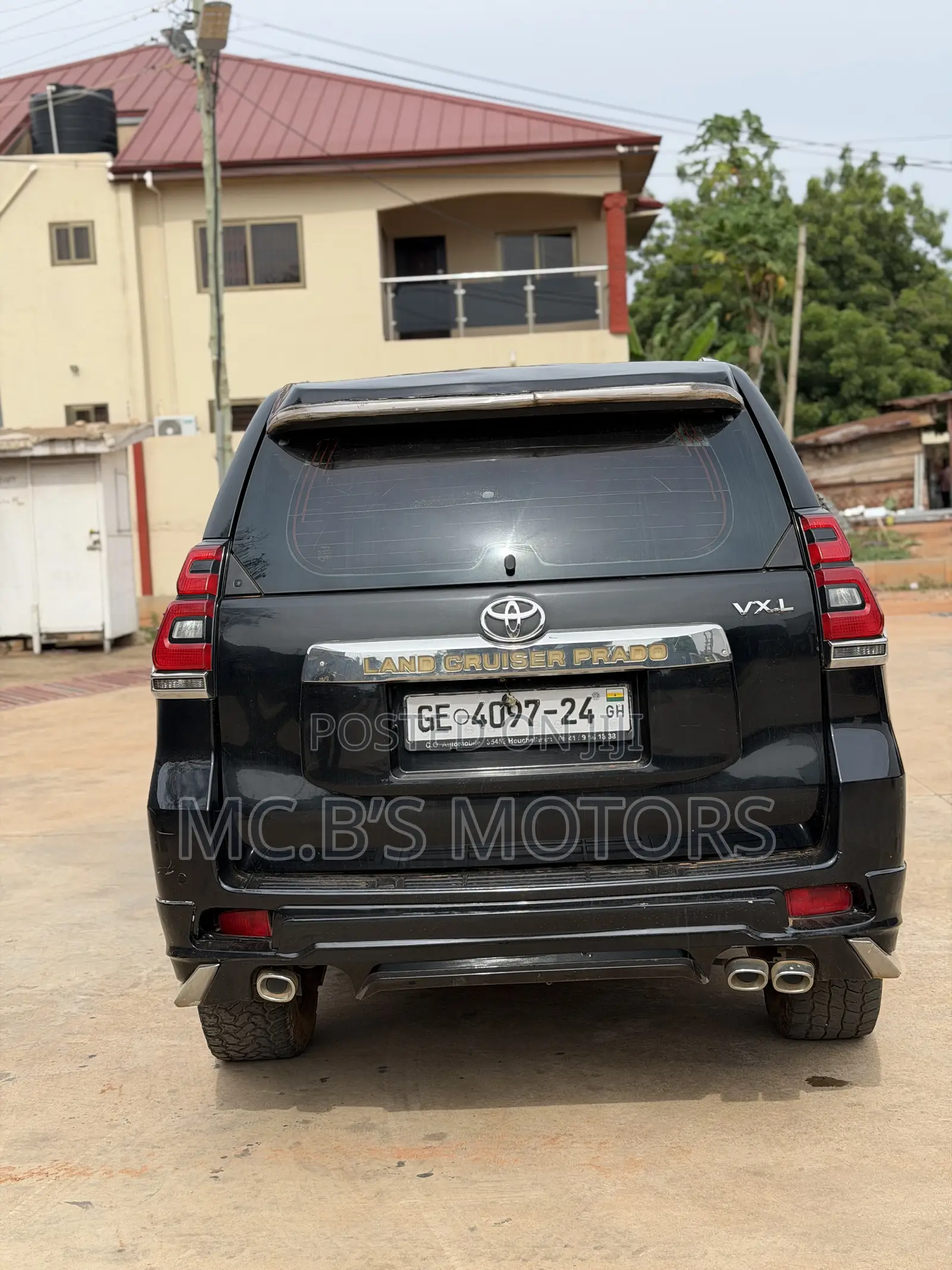 Toyota Land Cruiser Prado 2010 Black