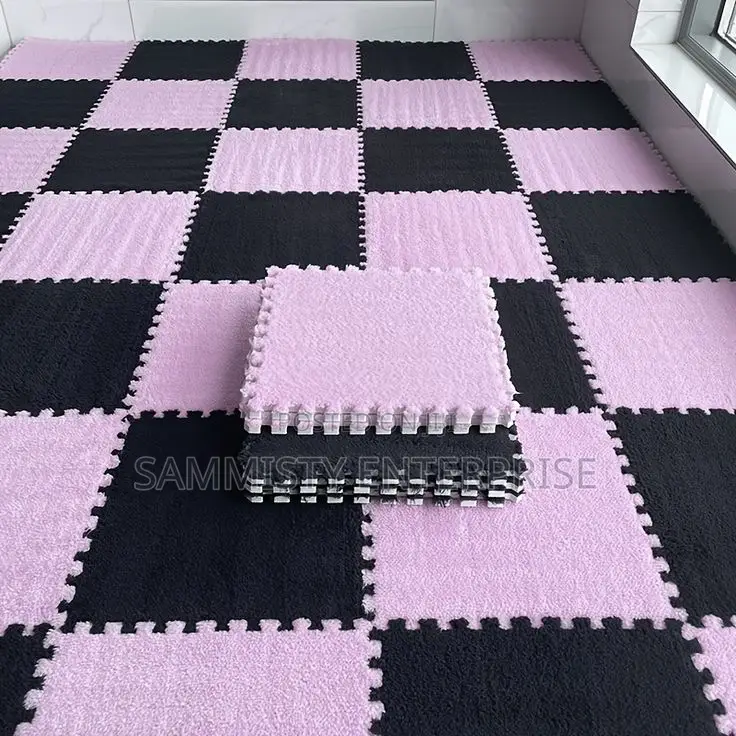 Plush Interlocking Floor Mats