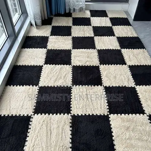Plush Interlocking Floor Mats