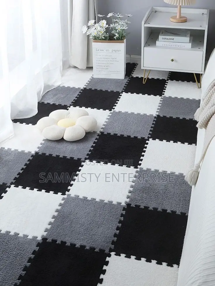 Plush Interlocking Floor Mats