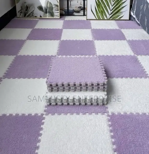 Plush Interlocking Floor Mats