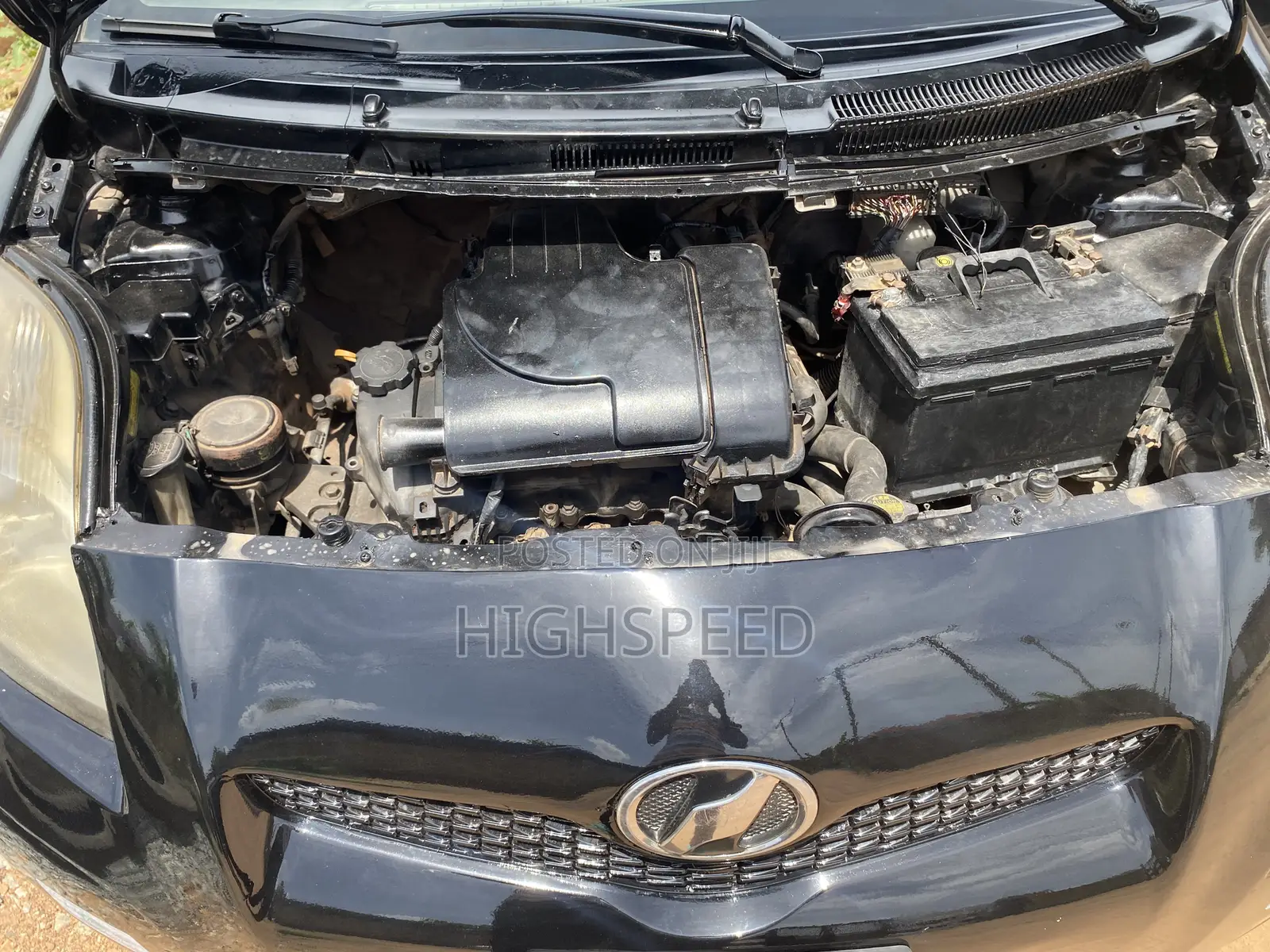 Toyota Vitz 1.0 FWD 3dr 2008 Black