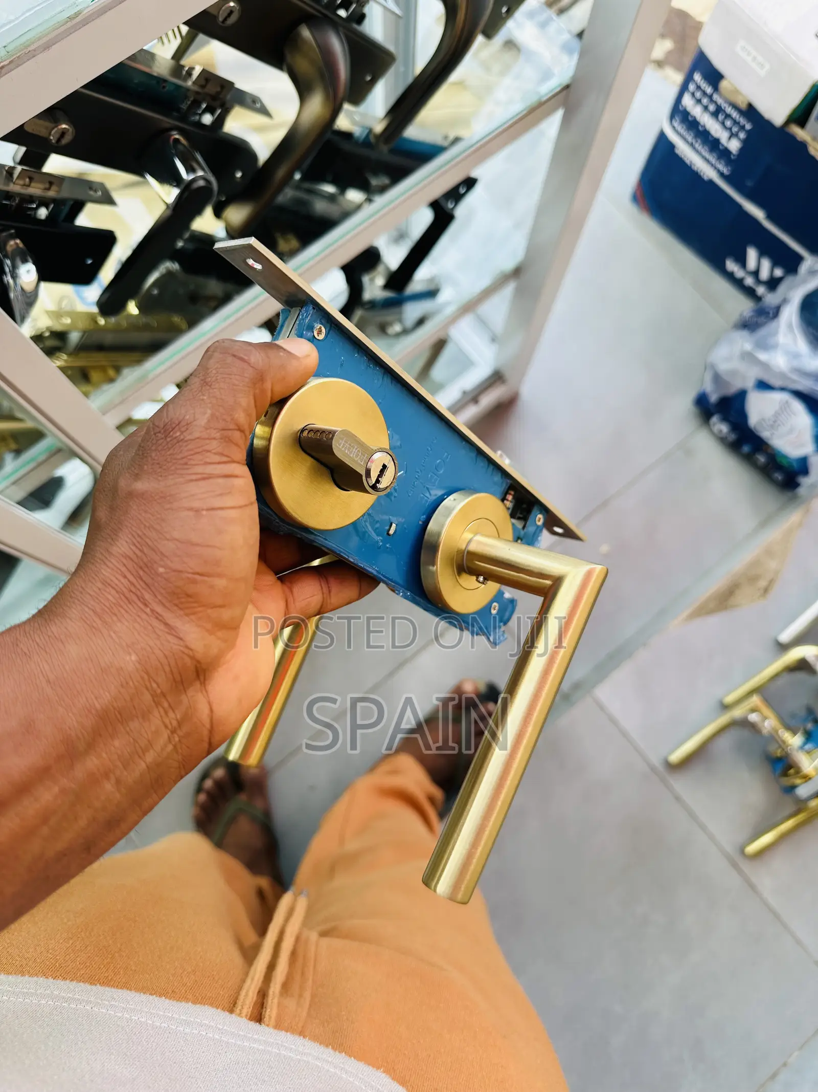 High Quality Door Locks With Hinges (Door Lock)