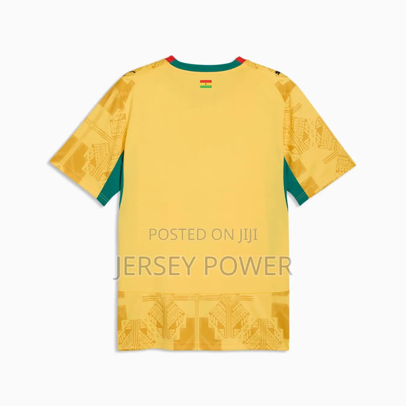 Ghana World Cup 26 Away Gold/Yellow Jersey
