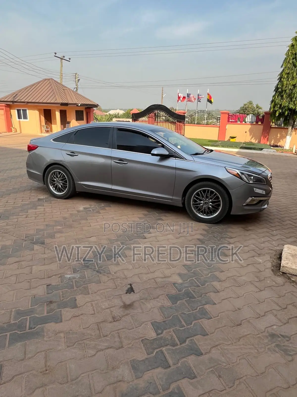 Hyundai Sonata SE 4dr Sedan (2.4L 4cyl 6A) 2015 Gray