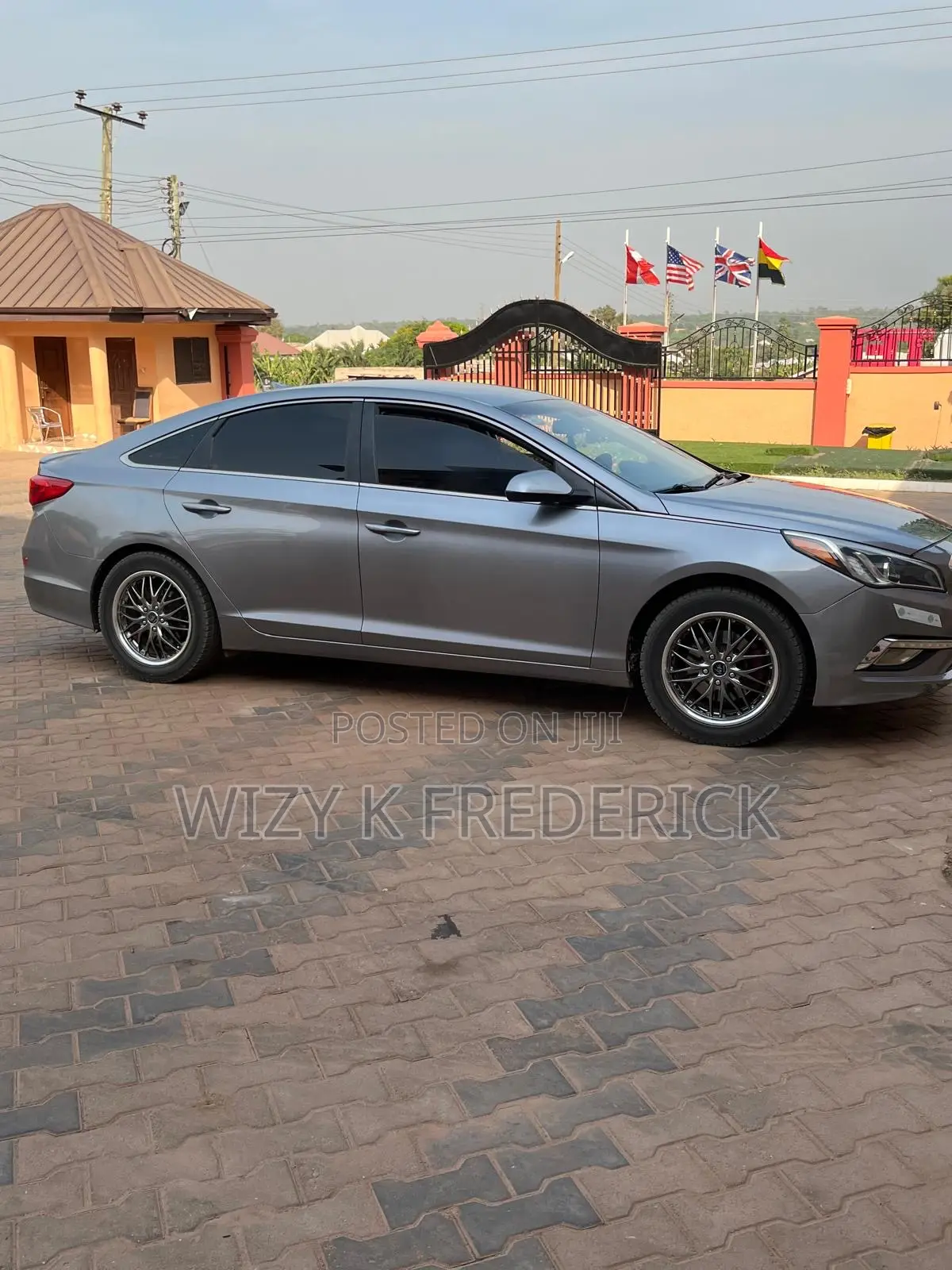 Hyundai Sonata SE 4dr Sedan (2.4L 4cyl 6A) 2015 Gray