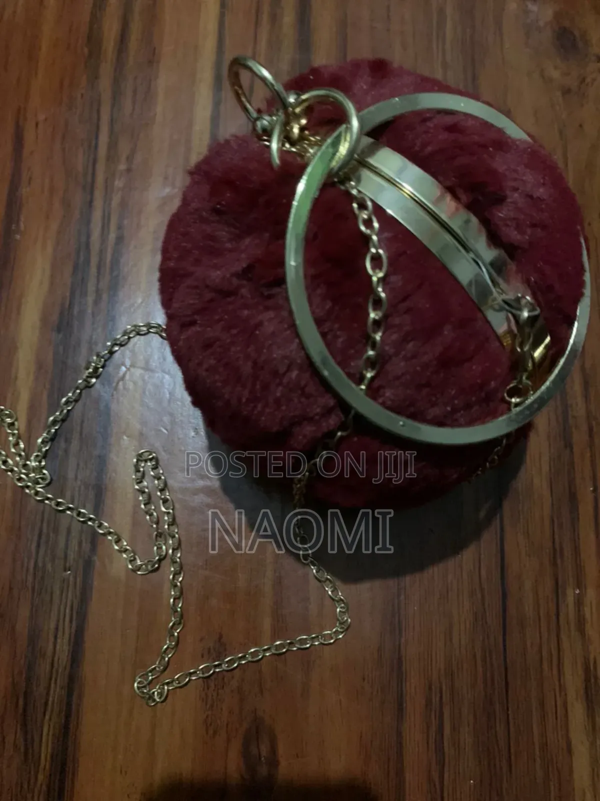 Bangle Clutch Bag (Fur)