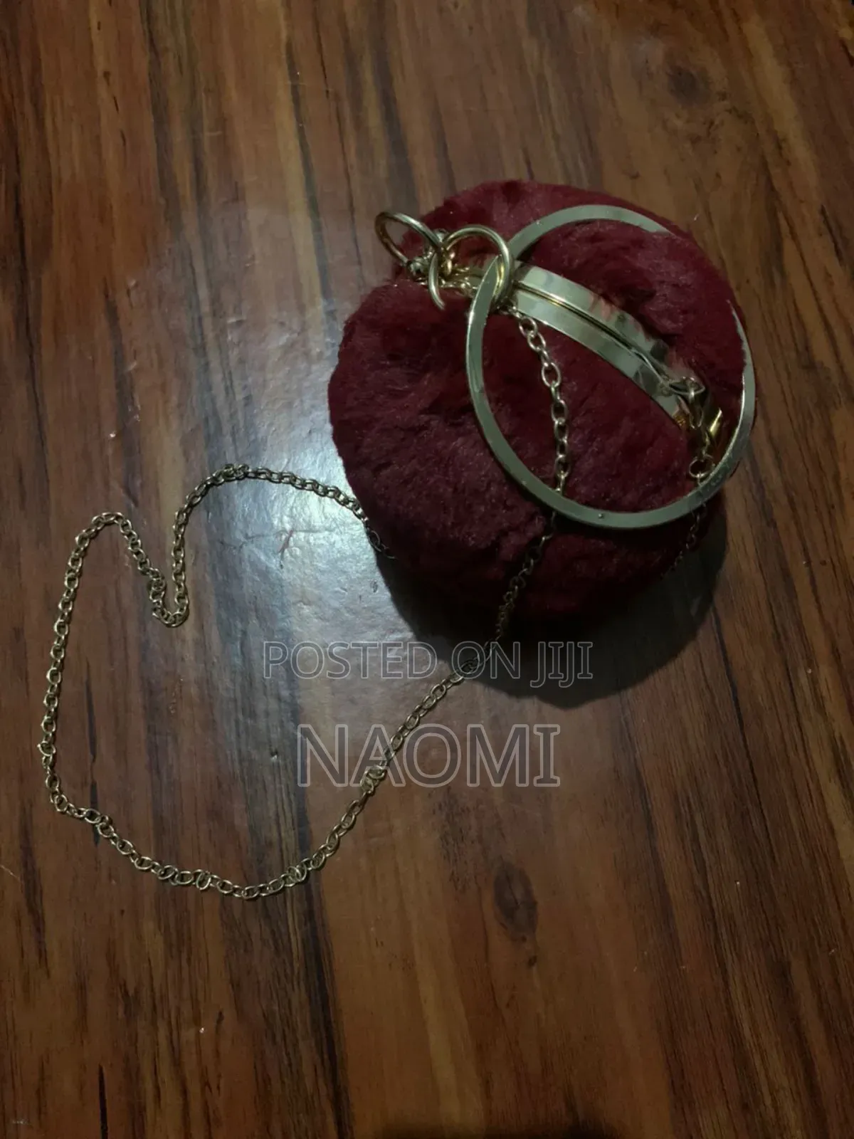 Bangle Clutch Bag (Fur)