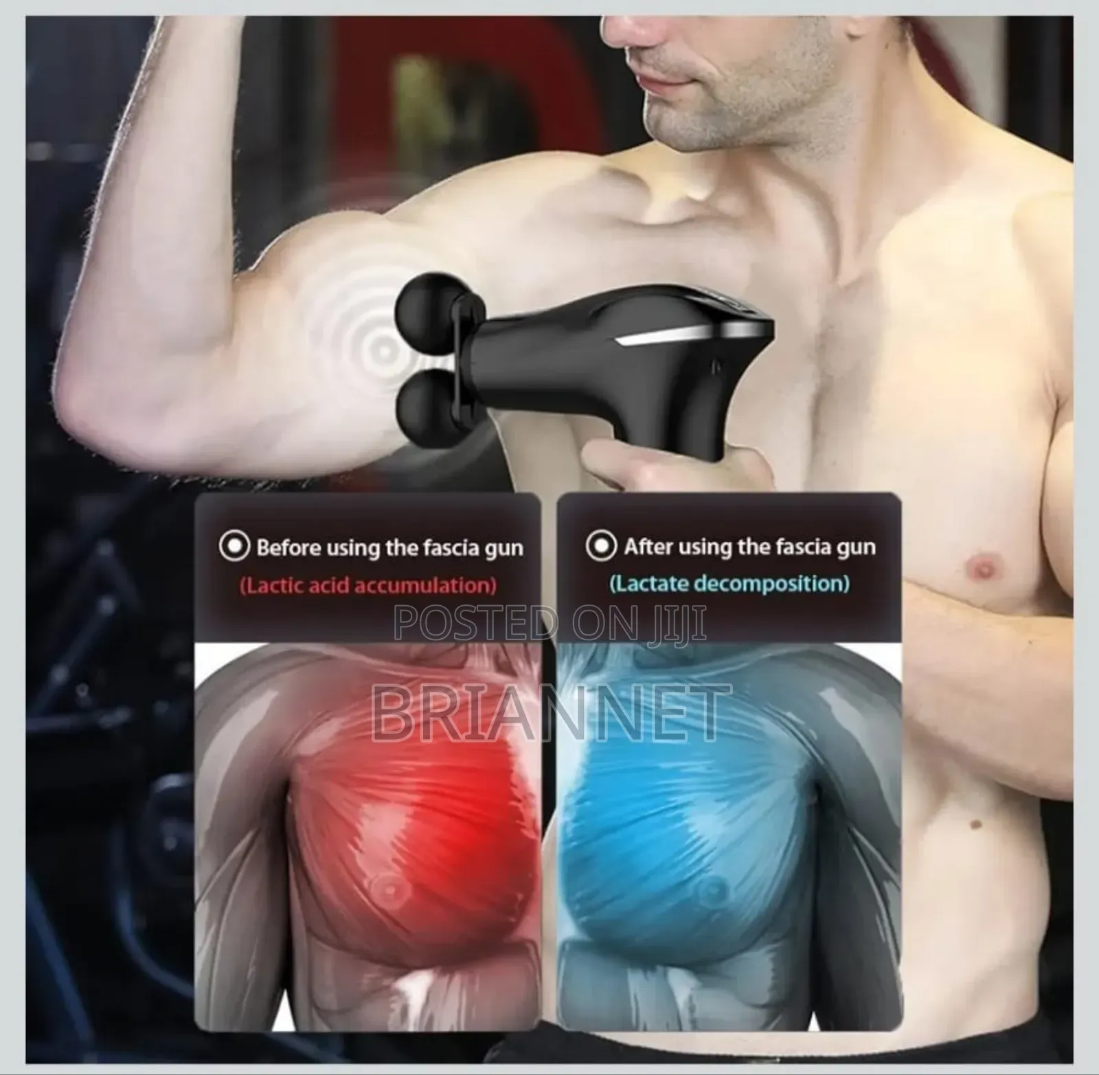 Fasical Massage Gun Electric Full Body Relaxation Vibrator
