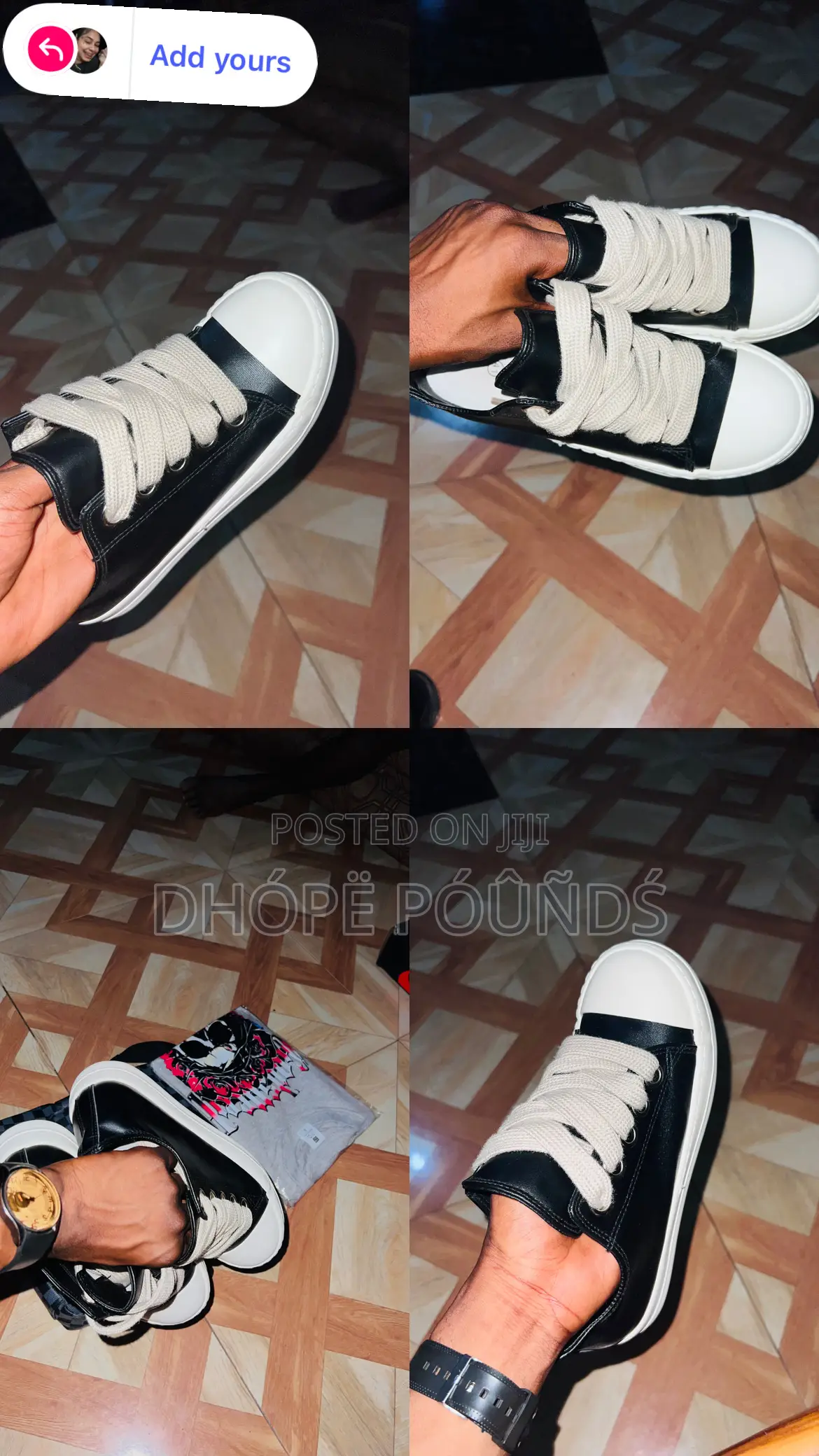 Rick Owen’S Sneaker