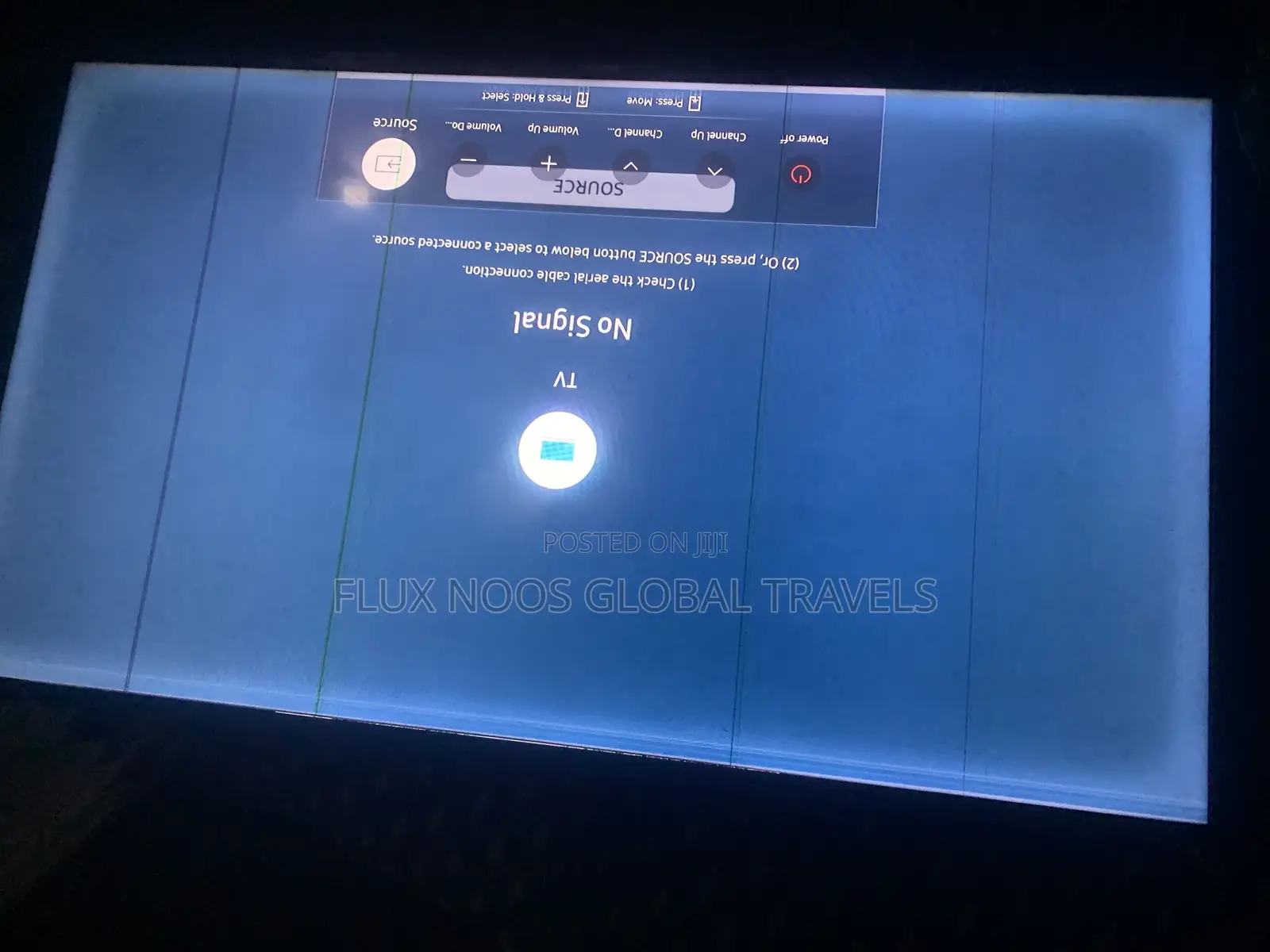 Original 43 Inch Samsung Tv. Screen Delays Before Coming