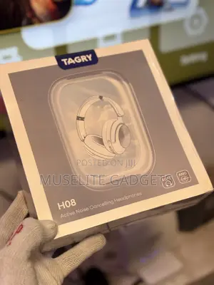 Tagry H08 Wireless Headphones-Anc Noise Cancel, Long Battery,Deep Bass