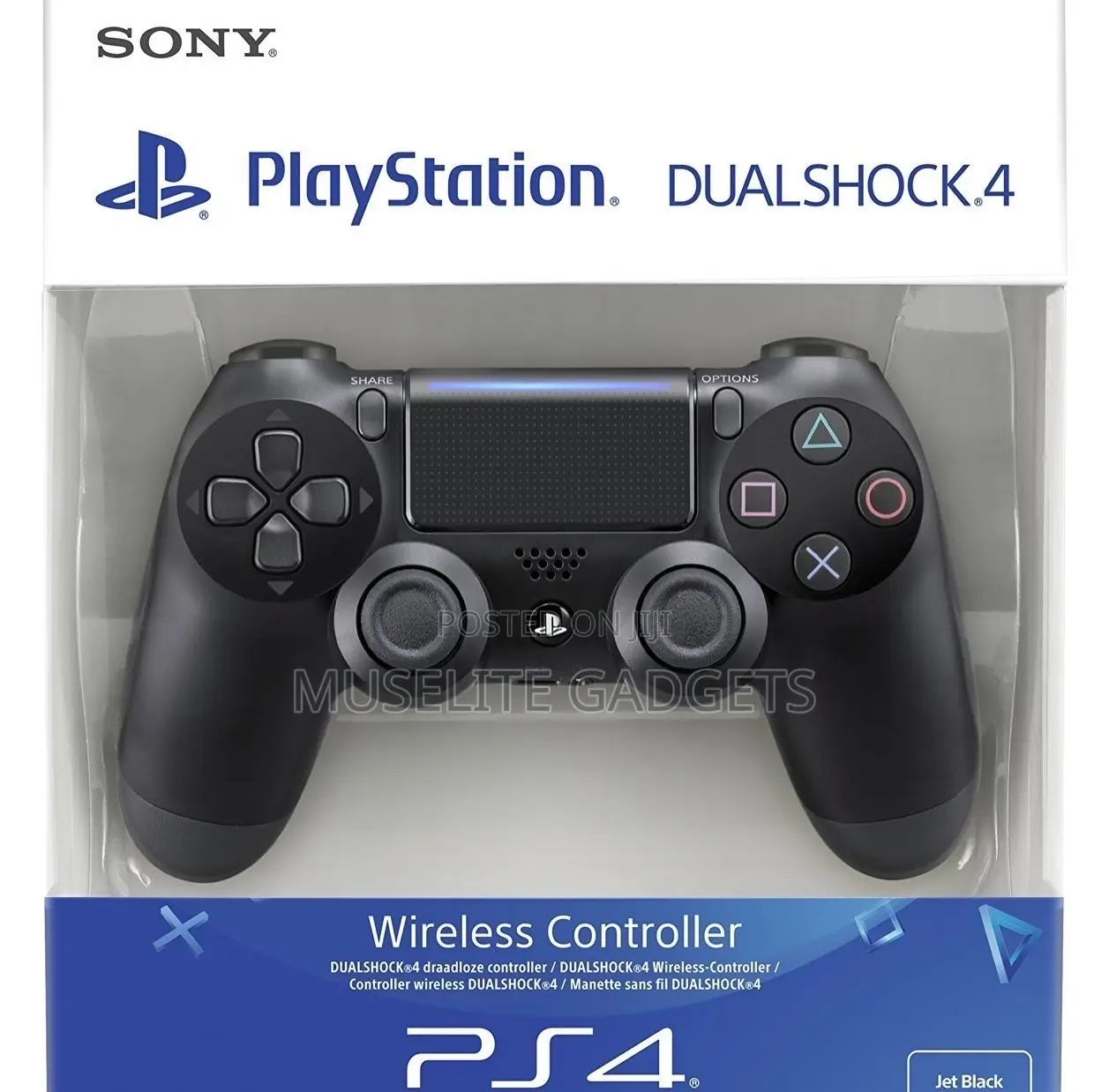 Ps4 Wireless Controller – Dualshock 4, Smooth Control, Bluetooth