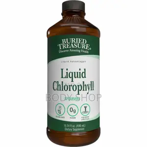 Iquid Chlorophyll 100mg Internal Detox - Natural Body Deodorant