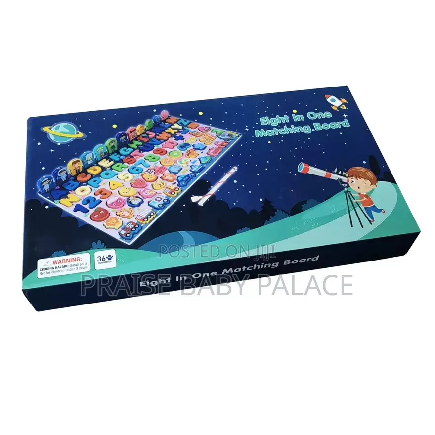 Children Traffic Matching Learning Board
