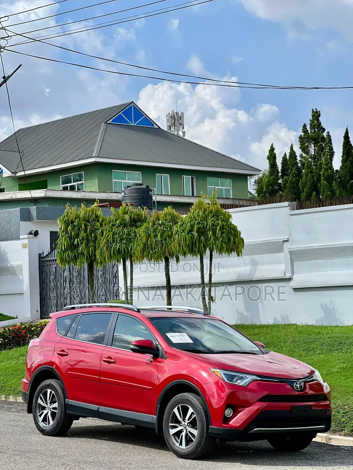Toyota RAV4 Adventure 4dr SUV AWD (2.5L 4cyl 6A) 2018 Red