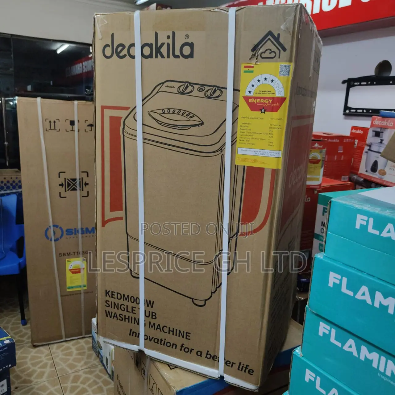 Exclusive Price Slash on Our Durable 7kg Single Tub Washing Machine