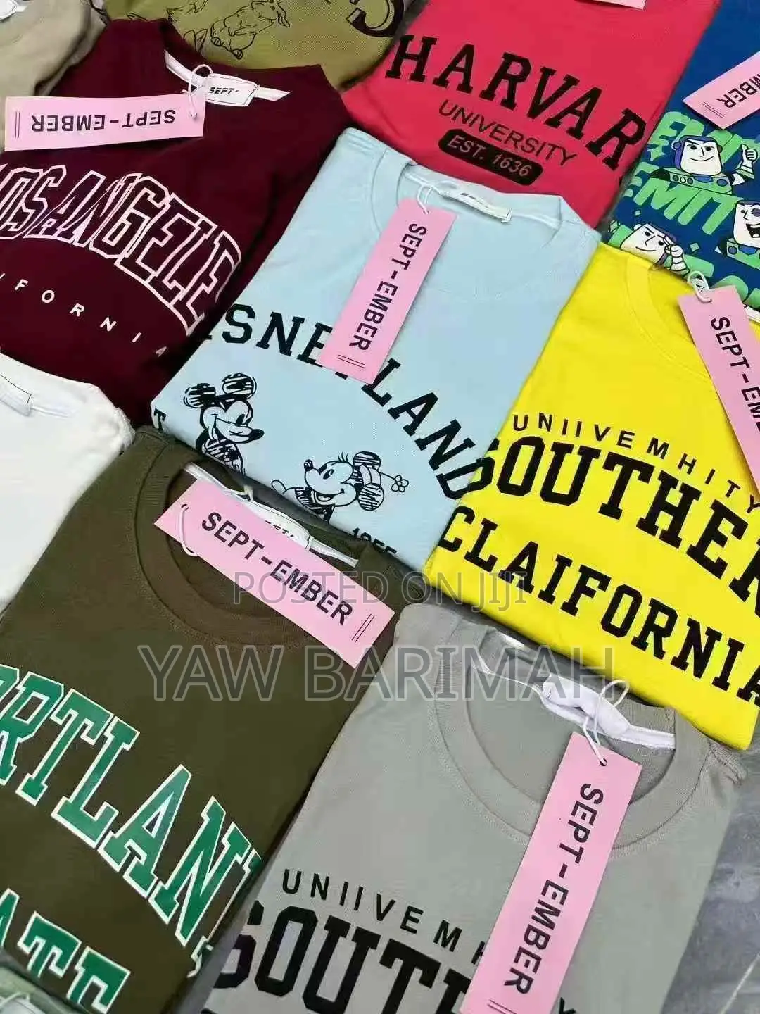 100% Cotton Unisex T-Shirts