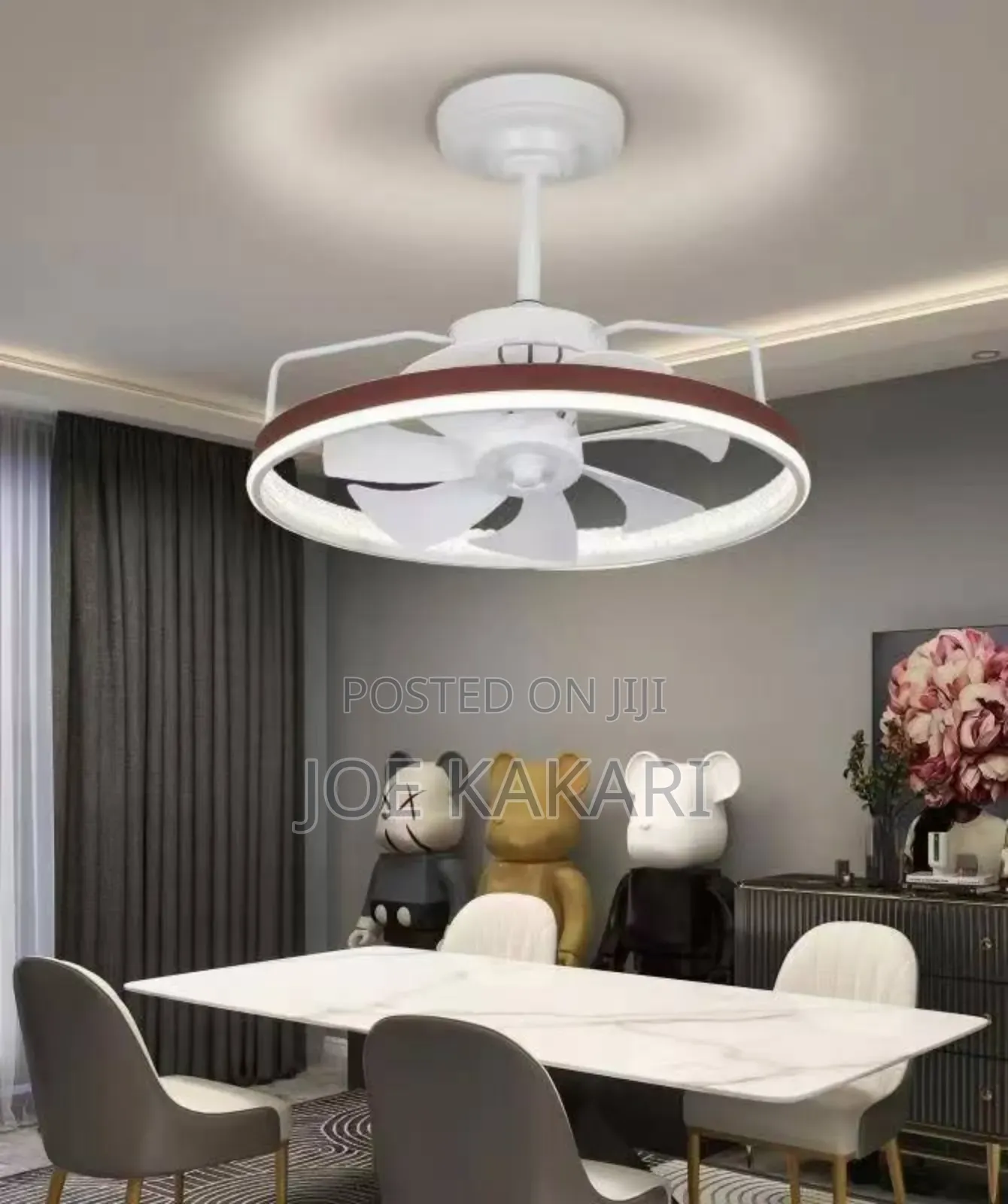 Chandelier Light With Fan With Remote