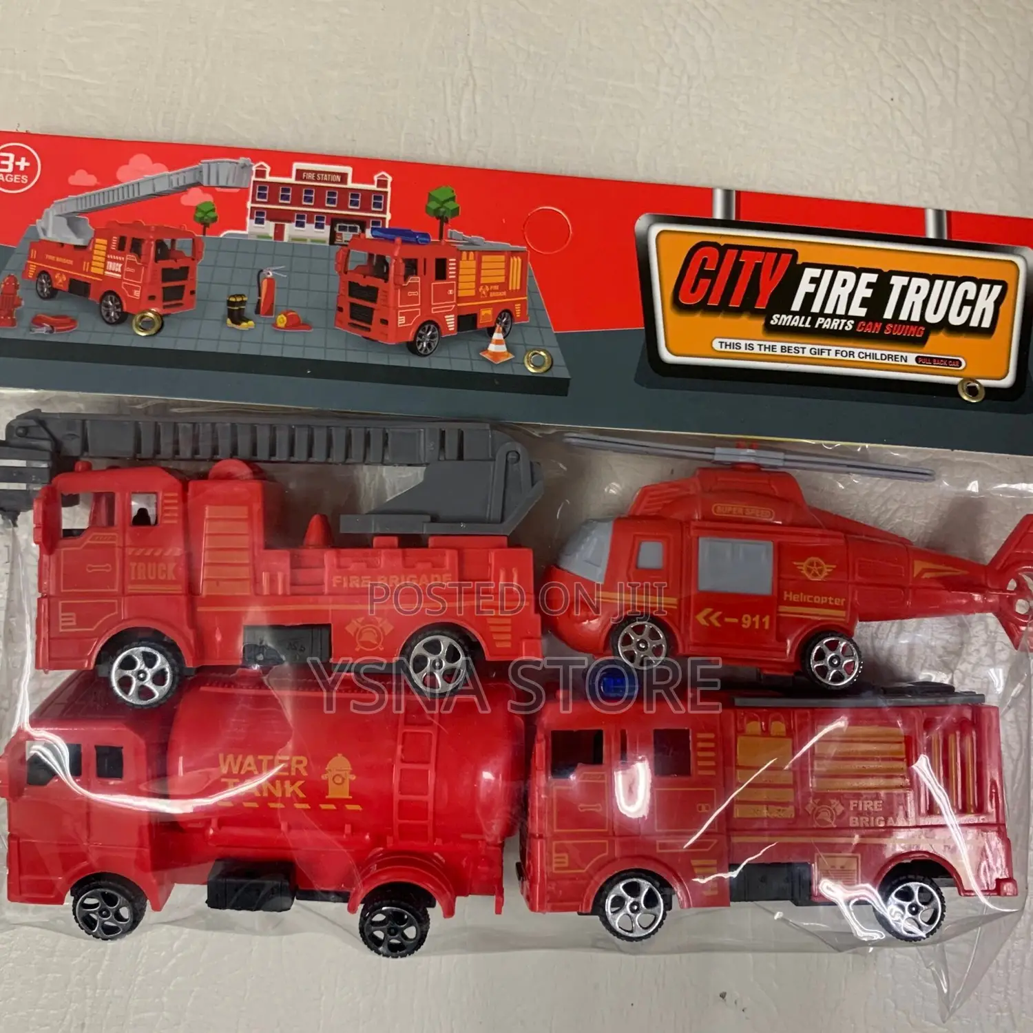 Fire Brigade Water Tank Toy for sale - Ysna Store Price: GH₵ 30 on Jiji ...