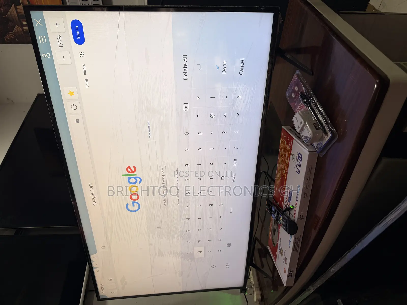 Super Amazing 50inches Smart Samsung Tv