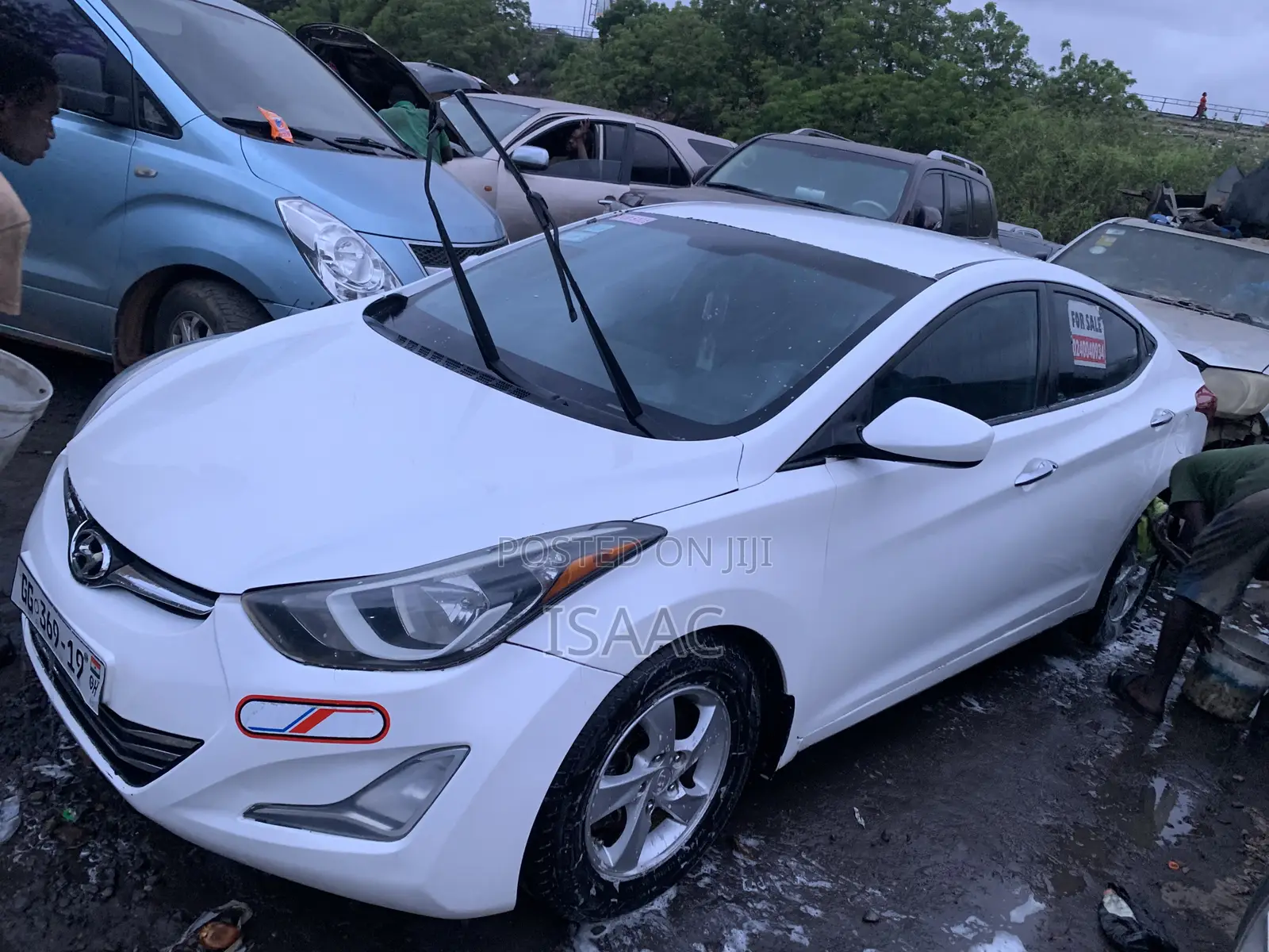 Hyundai Elantra 2014 White