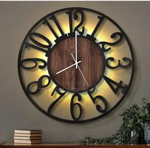 80cm Metallic Wall Clock From Uk Available for Sale