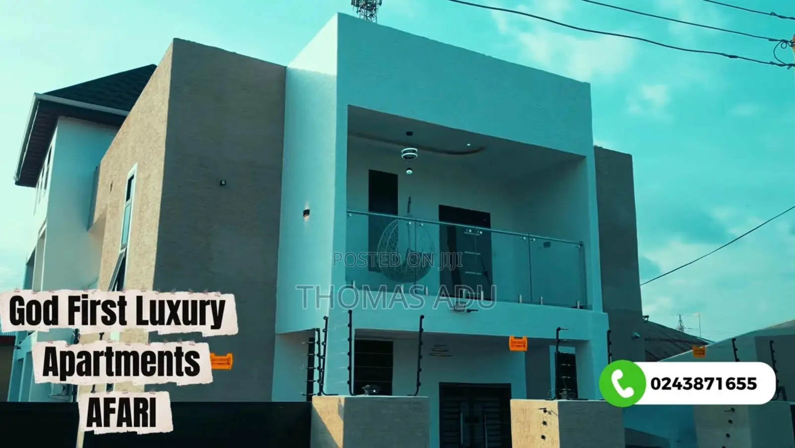 God First Luxury Apartment.Afari