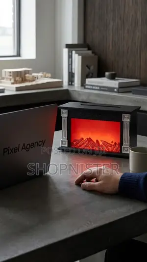 Portable Desktop Flame Lamp