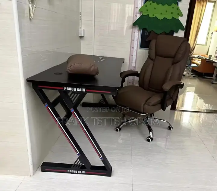 Gaming Table Black