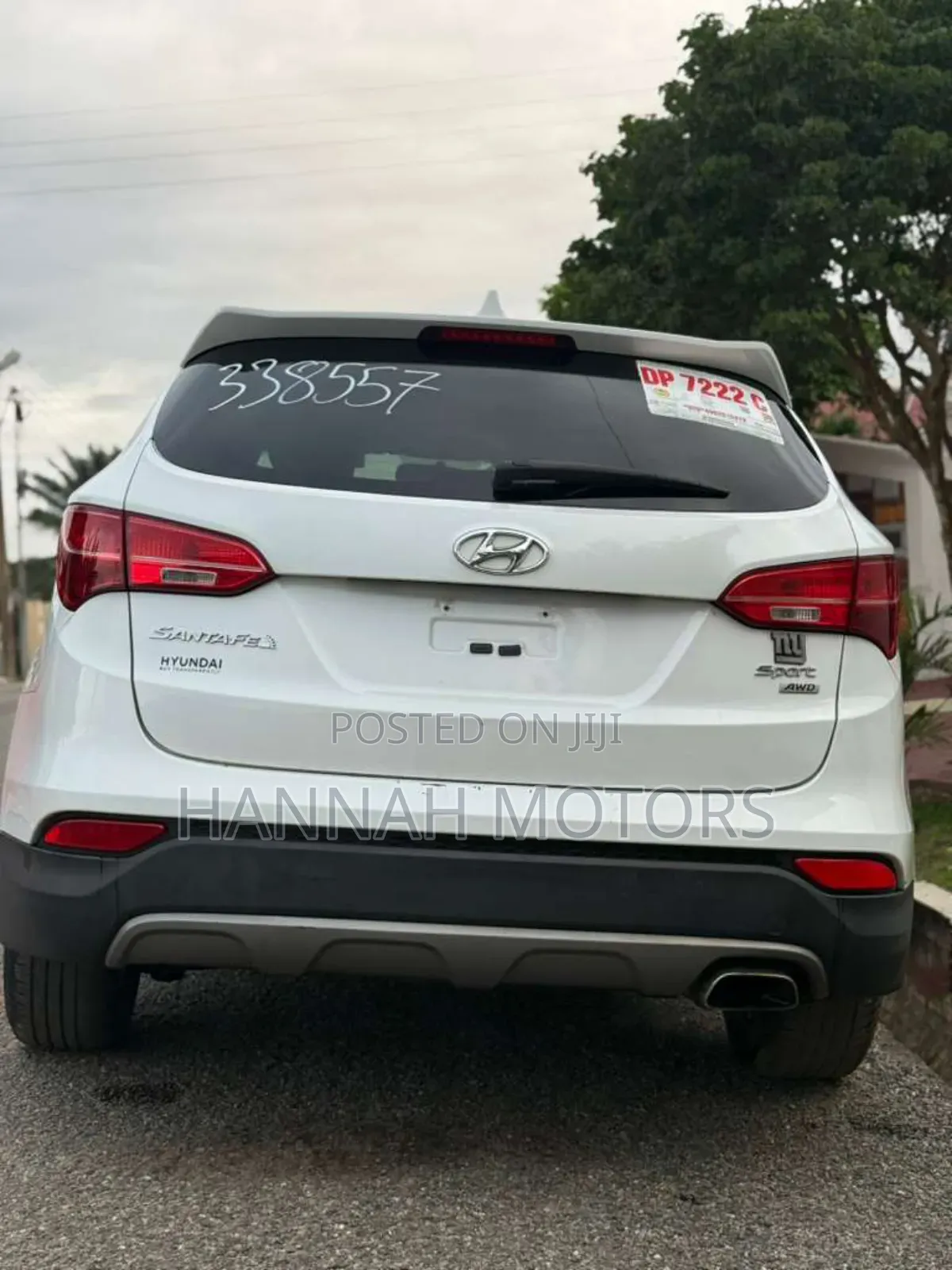 Hyundai Santa Fe 2017 White