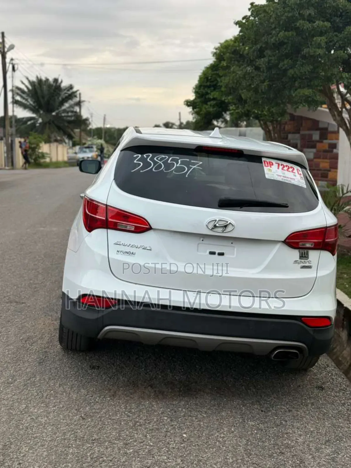 Hyundai Santa Fe 2017 White