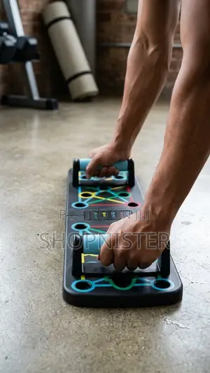 14-in-1 Color-Coded Push-Up Board