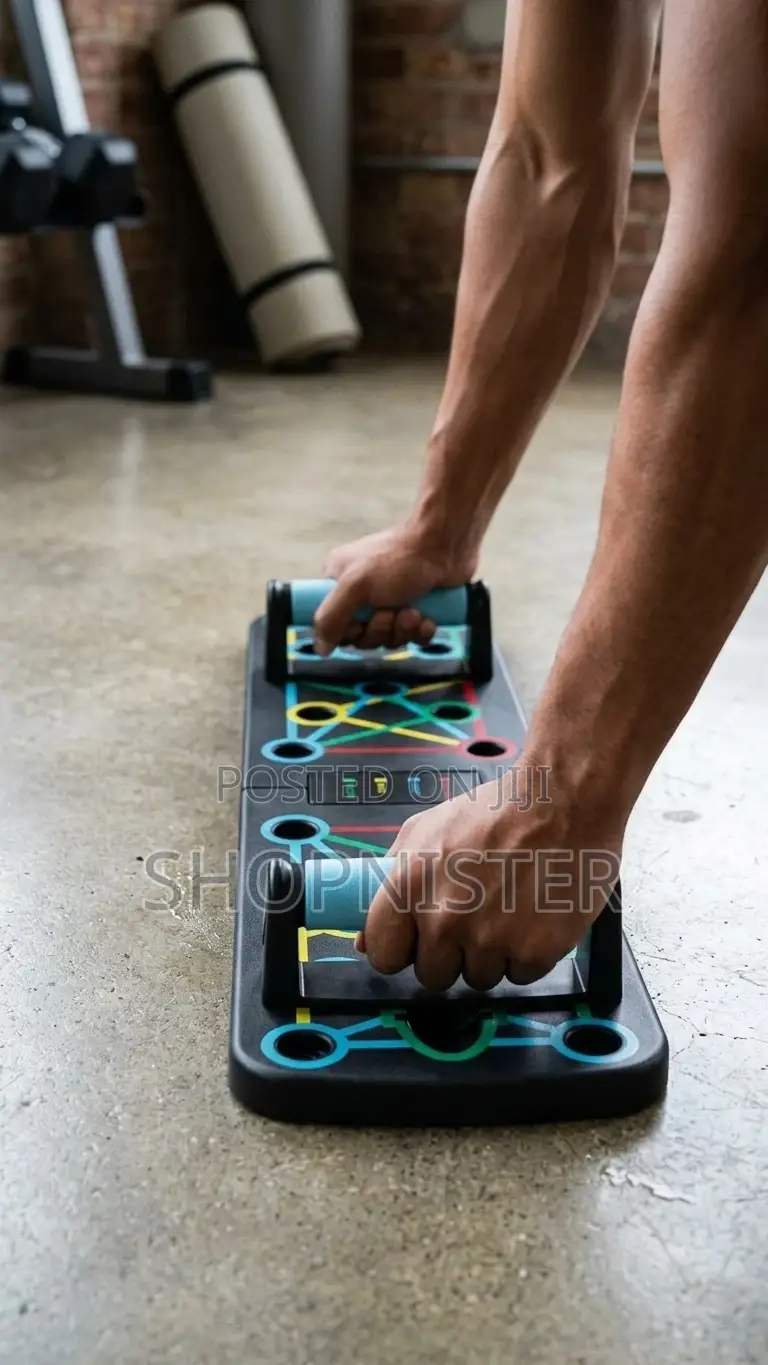 14-in-1 Color-Coded Push-Up Board