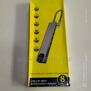 8 in 1. Type C to HDTV Multifunction Adapter