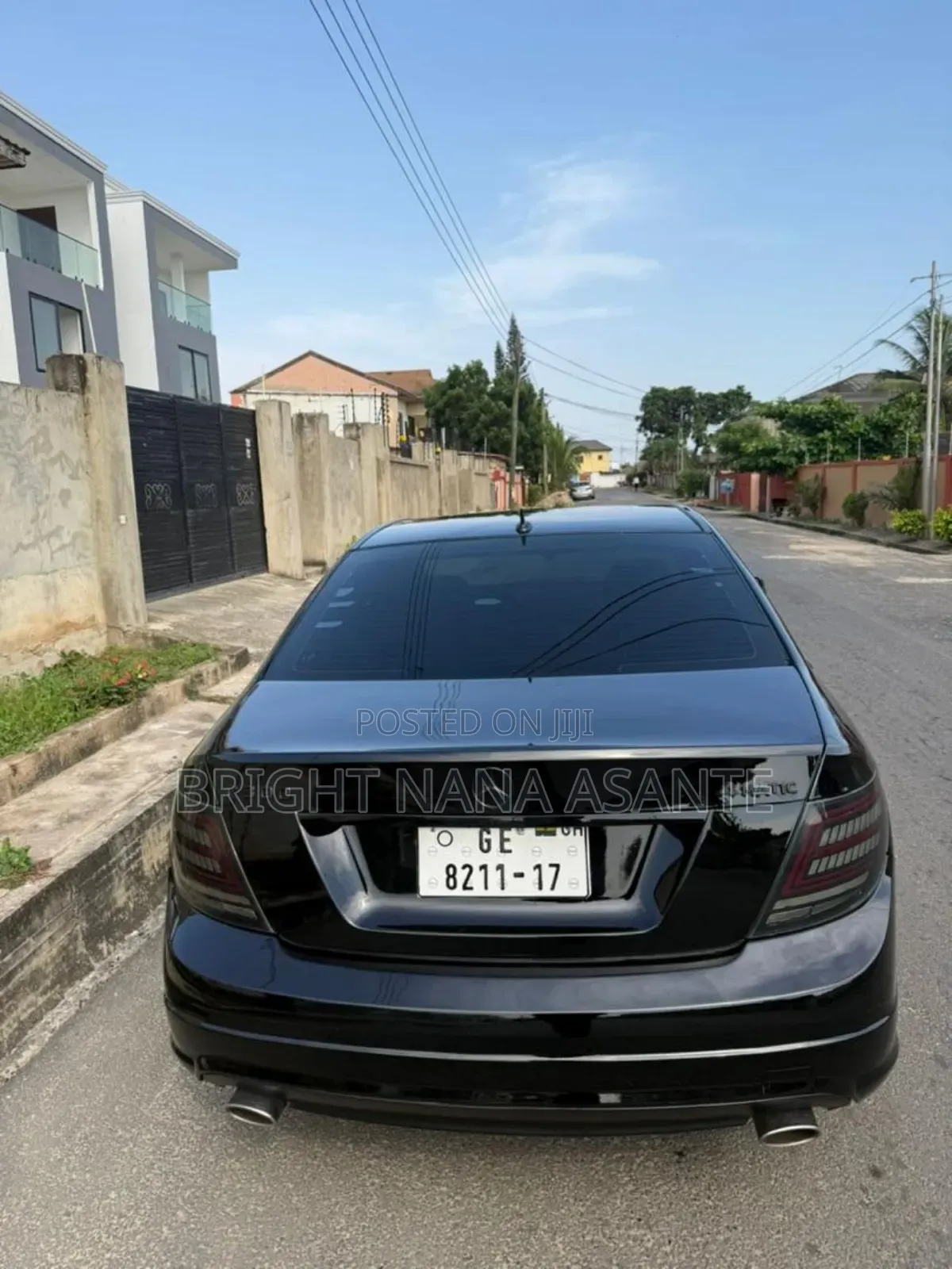 Mercedes-Benz C300 2012 Black