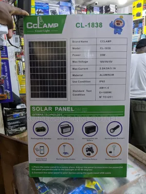 35w Cl-1838 Solar Panel